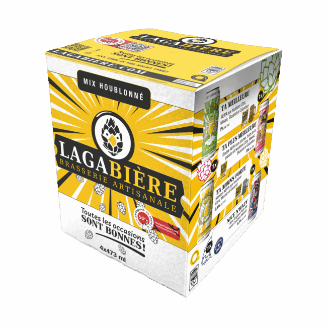 Lagabière - Mix Houblonné (4x473ml)