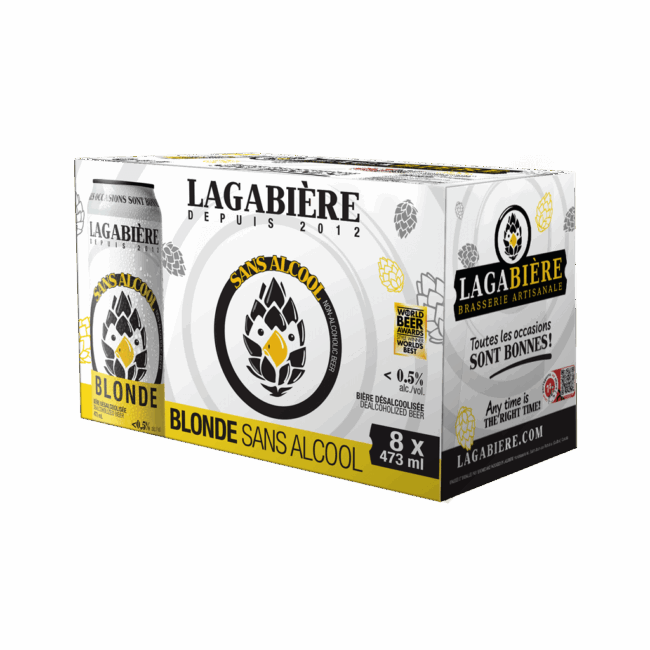 Lagabière - Blonde Désalcoolisé (8x473ml)