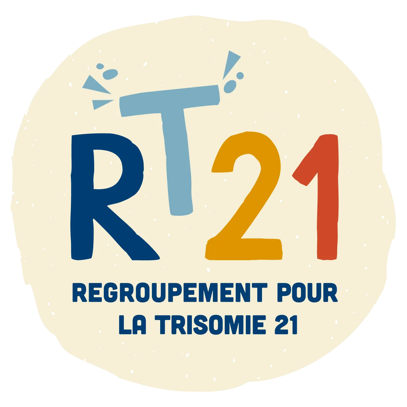Le Regroupement pour la Trisomie 21 logo